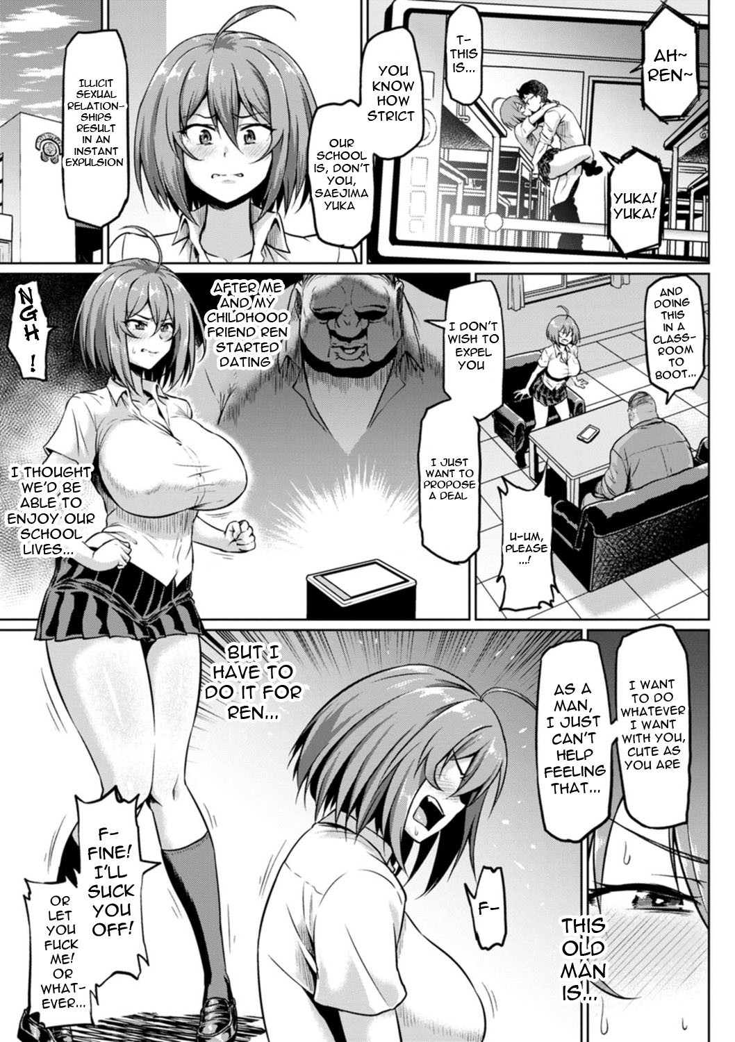 Hentai Manga Comic-NTR World-Chapter 1-7